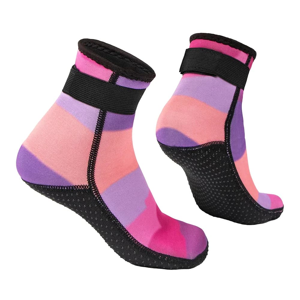 Calzini da sub per bambini da 3 mm Elasticità in neoprene antiscivolo Stivali da surf Muta Calzino Mantieni caldo Immersioni Nuoto Snorkeling in acqua fredda