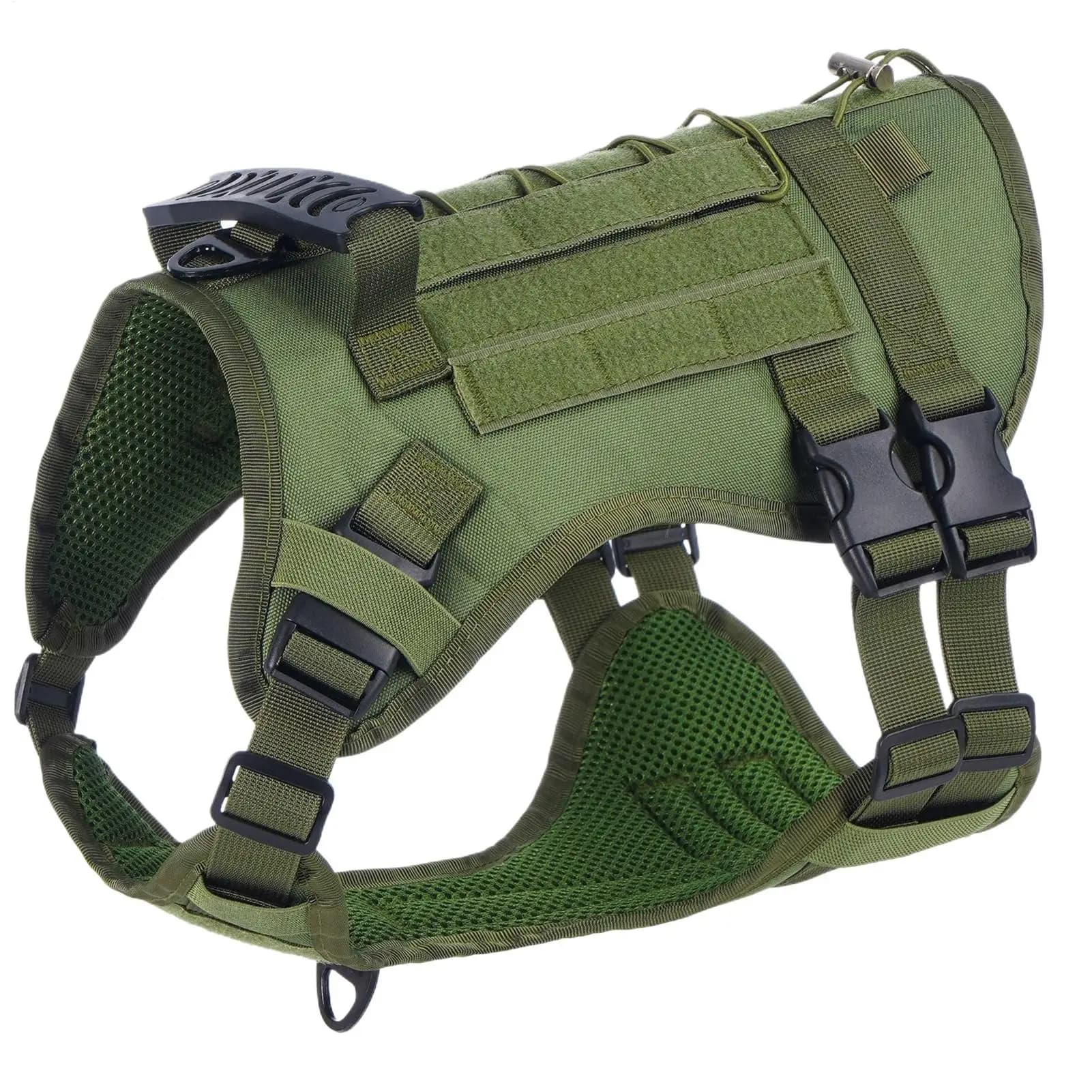Dog Harness No Pull Adjustable Heavy Duty No Pull Dog Walking Harness Service Vest For Small Medium Large Breed Outdoor Hiking