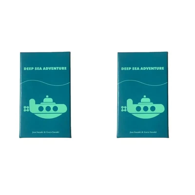 【GRANDE SCONTO】2 set di giochi da tavolo "Deep Sea Adventure", carte da gioco per riunioni di famiglia, gioco di carte divertente, gioco da tavolo per le vacanze, gioco interessante