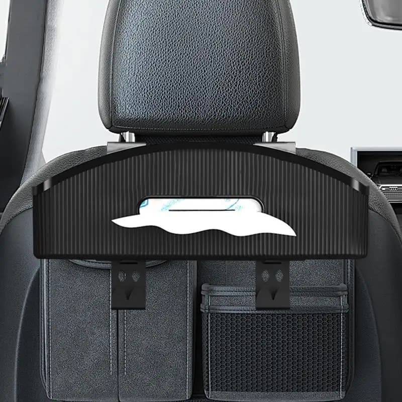 Organizer per schienale per sedile automatico Poggiatesta multifunzionale Organizzatore per auto Portabicchieri per veicolo Custodia per sedile anteriore per tazze Snack Chiavi