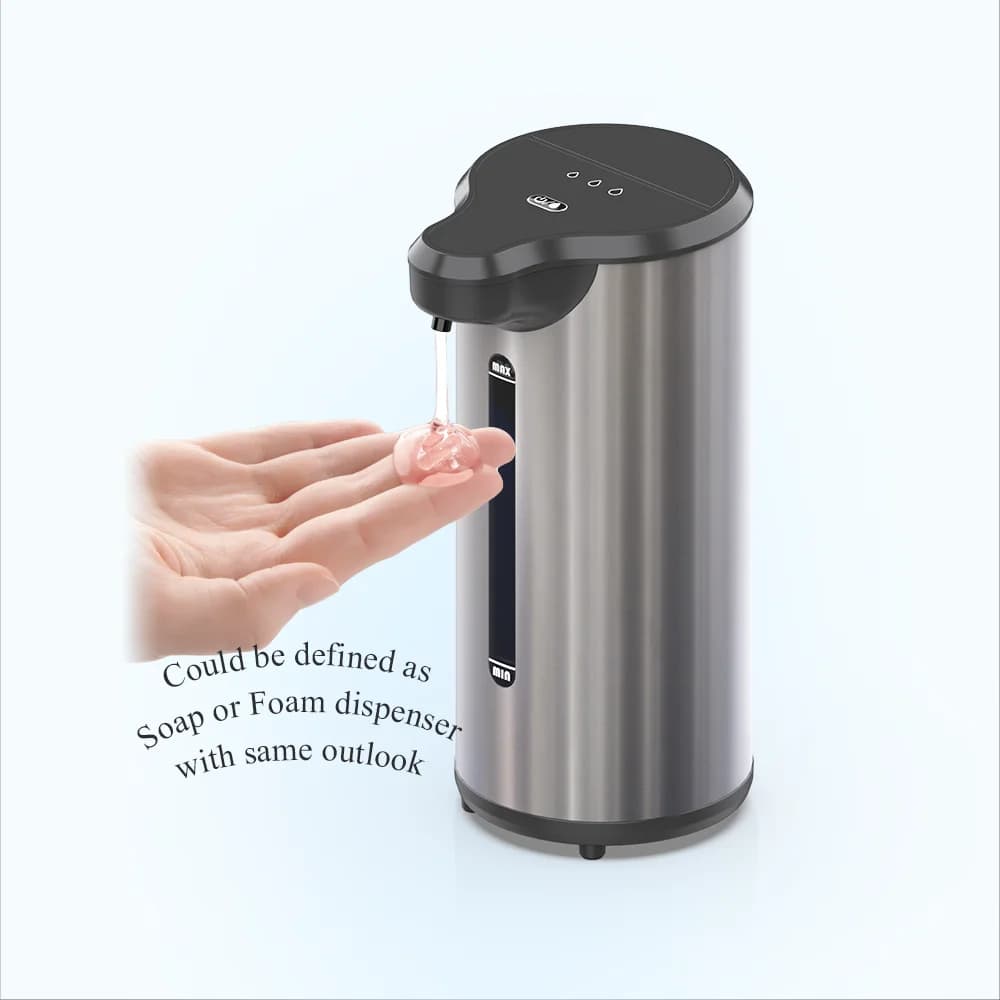 Dispenser di sapone liquido automatico elettrico touchless multifunzione intelligente con sensore di movimento a infrarossi per circuito stampato