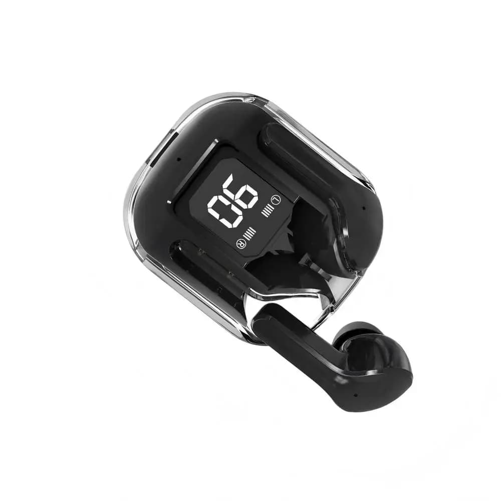 Nuovi auricolari compatibili con Bluetooth creativi con display digitale, auricolari stereo bilaterali TWS, cuffie per sport all'aria aperta