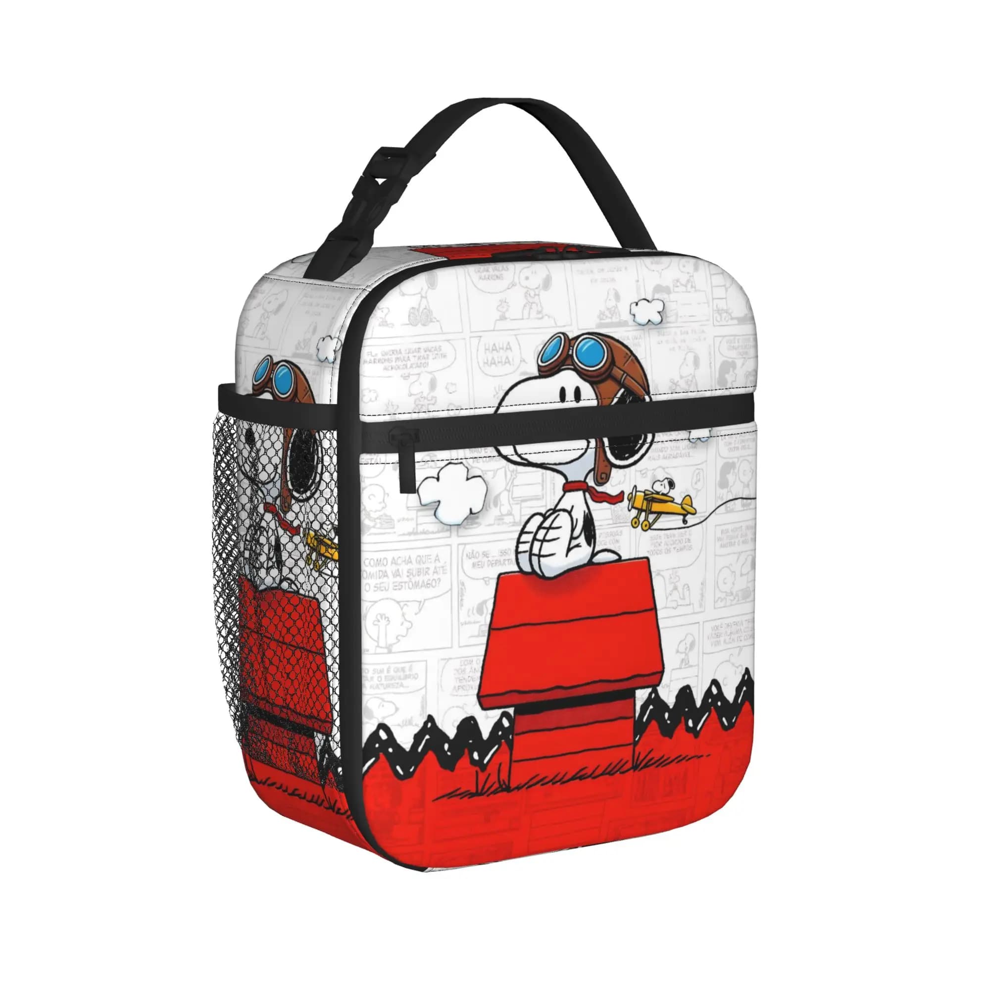 Halloween Snoopys Insulated Lunch Bags Thermal Bag Reusable,Lunch Container Lunch Box Tote Food Storage Bags Beach Travel