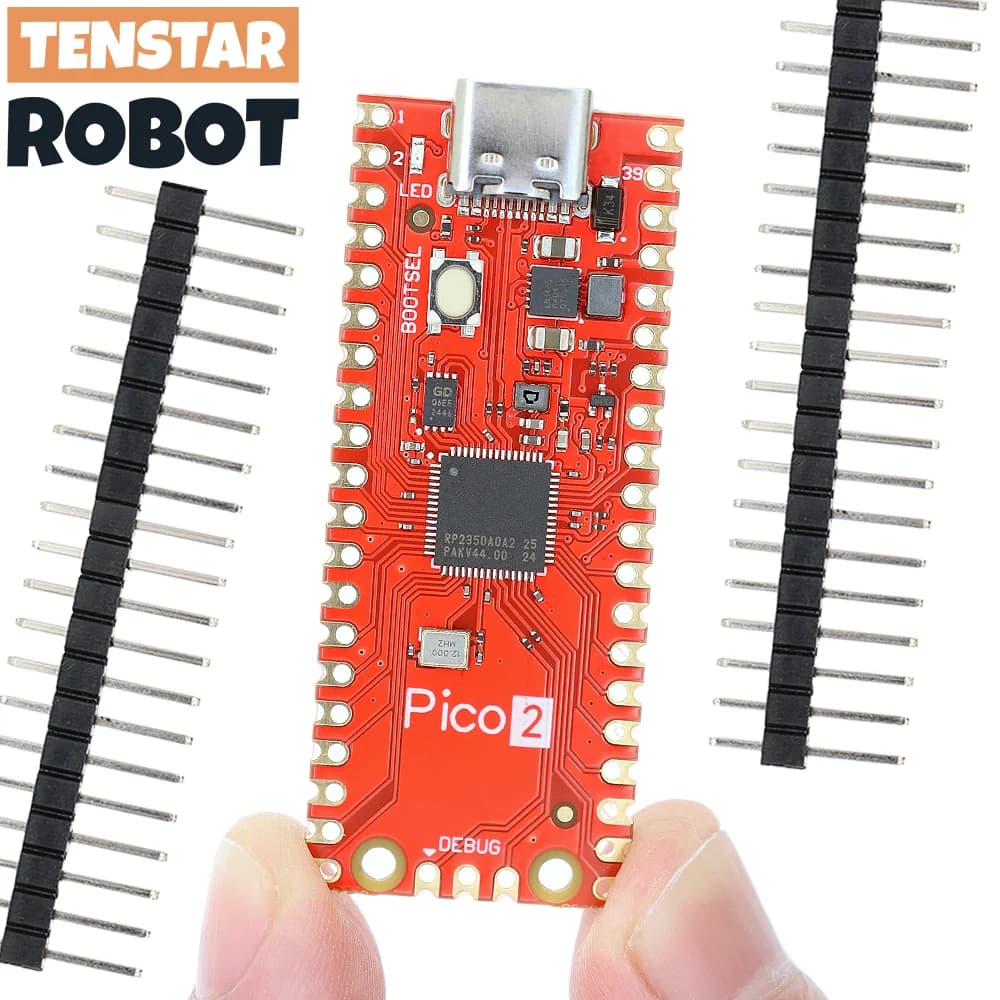 TENSTAR Pico2 RP2350 Microcontroller USB Chip RP2350A TYPE-C compatible with Raspberry Pi PICO 2