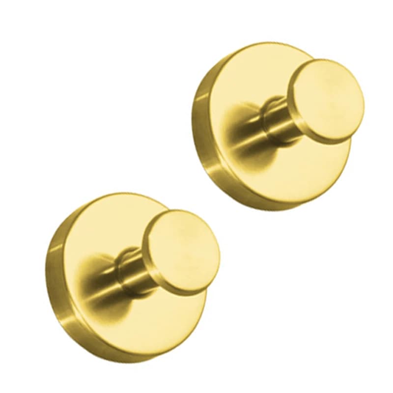 Ganci a ventosa per doccia, ganci per doccia da 2 pezzi per doccia interna, ganci per asciugamani senza trapano per parete del bagno, cucina, vetro, specchio