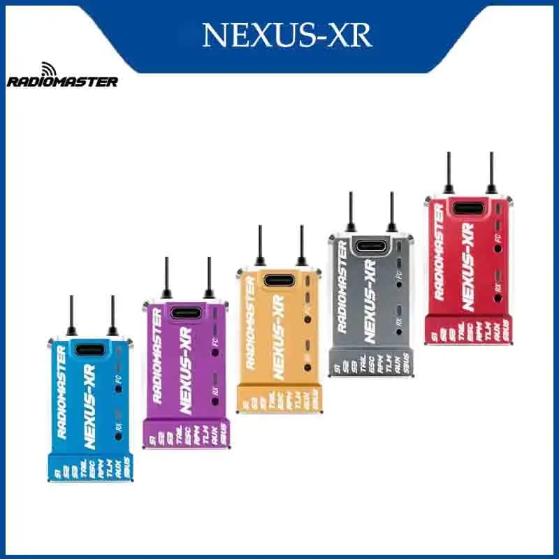 Radiomaster NEXUS-XR Controller di volo per elicottero Giroscopio ICM42688P Dual ELRS RX integrato per FPV Elicottero ad ala fissa RC