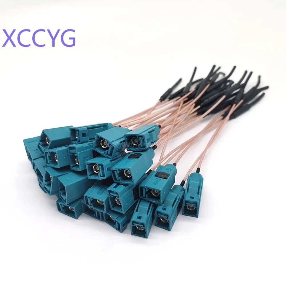XCCYG 10 pz Per BMW Carplay Cavo Antenna WIFI Bluetooth FAKRA Connettore Adattatore Spina del Cavo