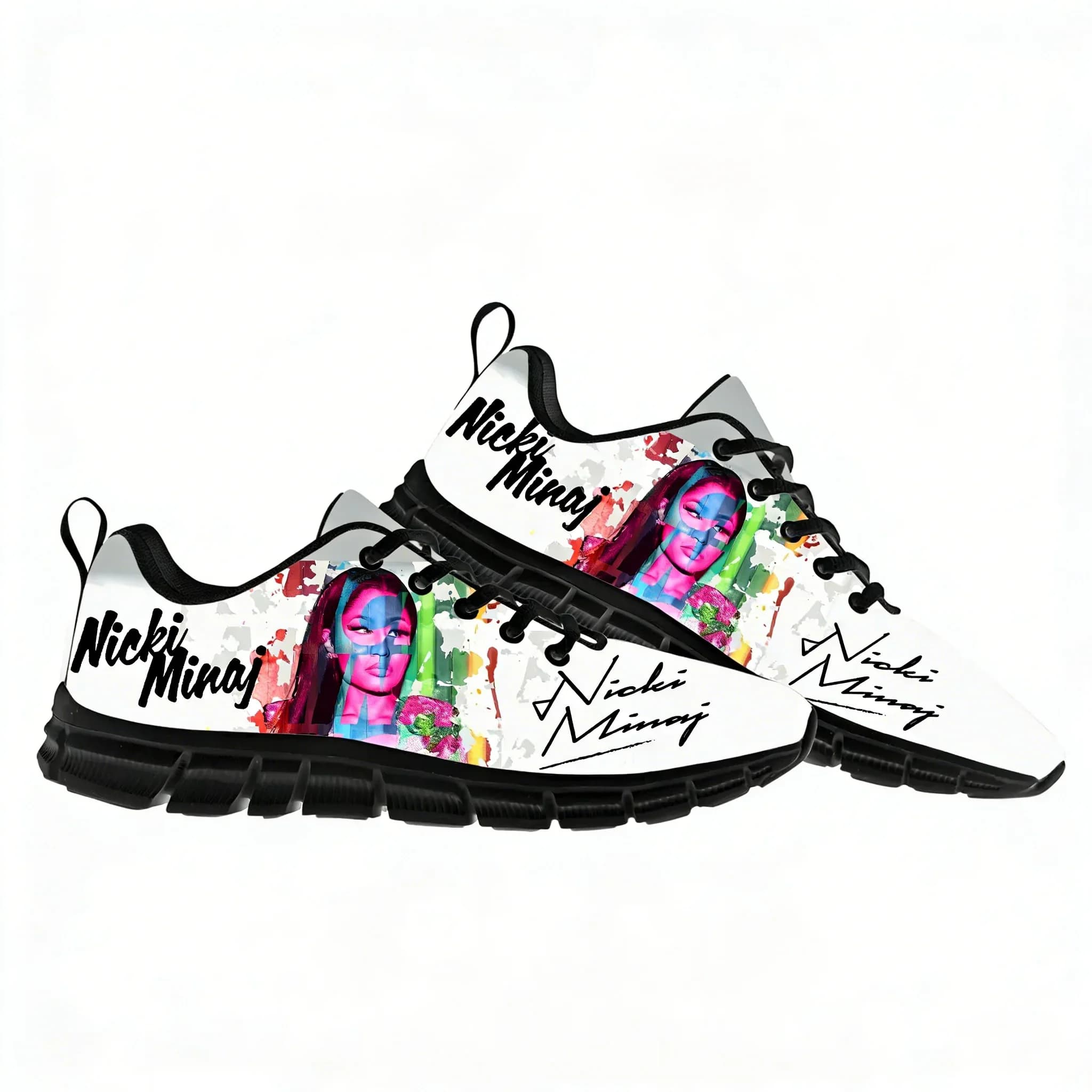 Hot Rapper N-Nicki Minaj Sports Shoes Mens Womens Sneakers Fashion Casual Hiking Sneaker Custom Built Shoes