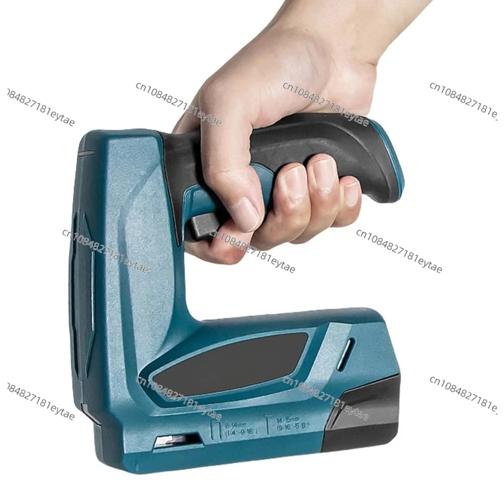 Graffettatrice con Telaio in Legno 2000mAh Pistola Pneumatica per Mobili Modalità Sicura Graffettatrice Portatile Utensile Elettrico per Tessuto Carta Pelle Sughero
