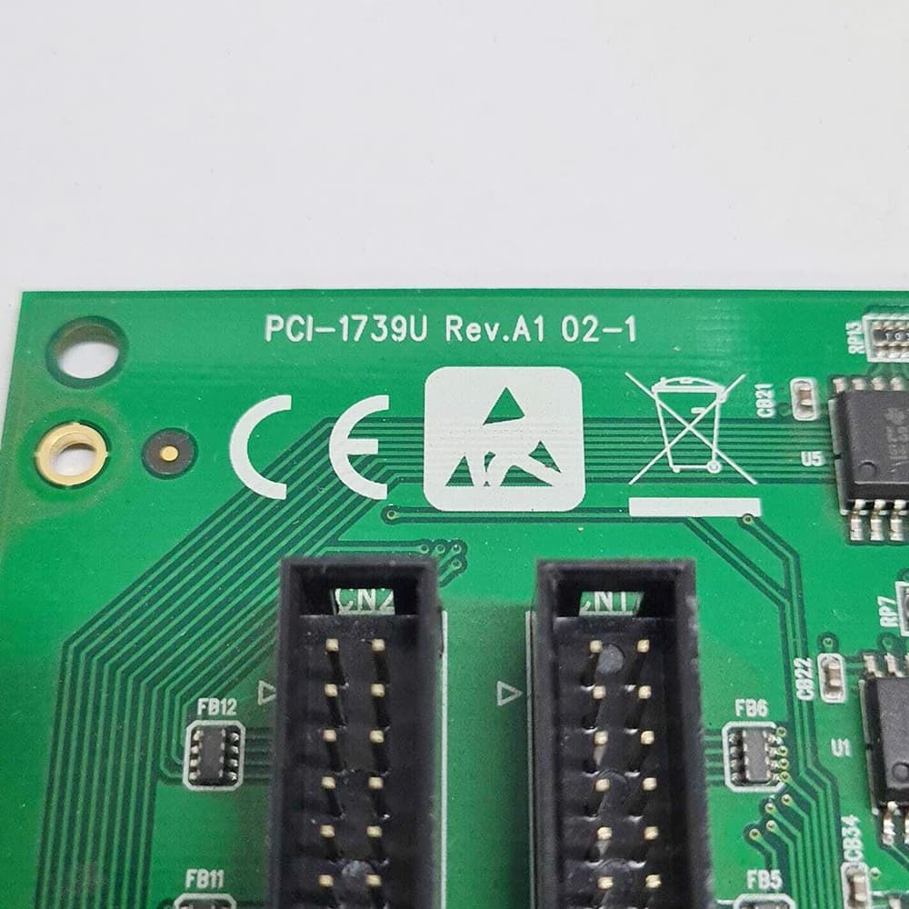 Scheda di acquisizione dati PCI-1739U REV.A1 con relè di isolamento e 48 canali TTL per ingresso/uscita digitale