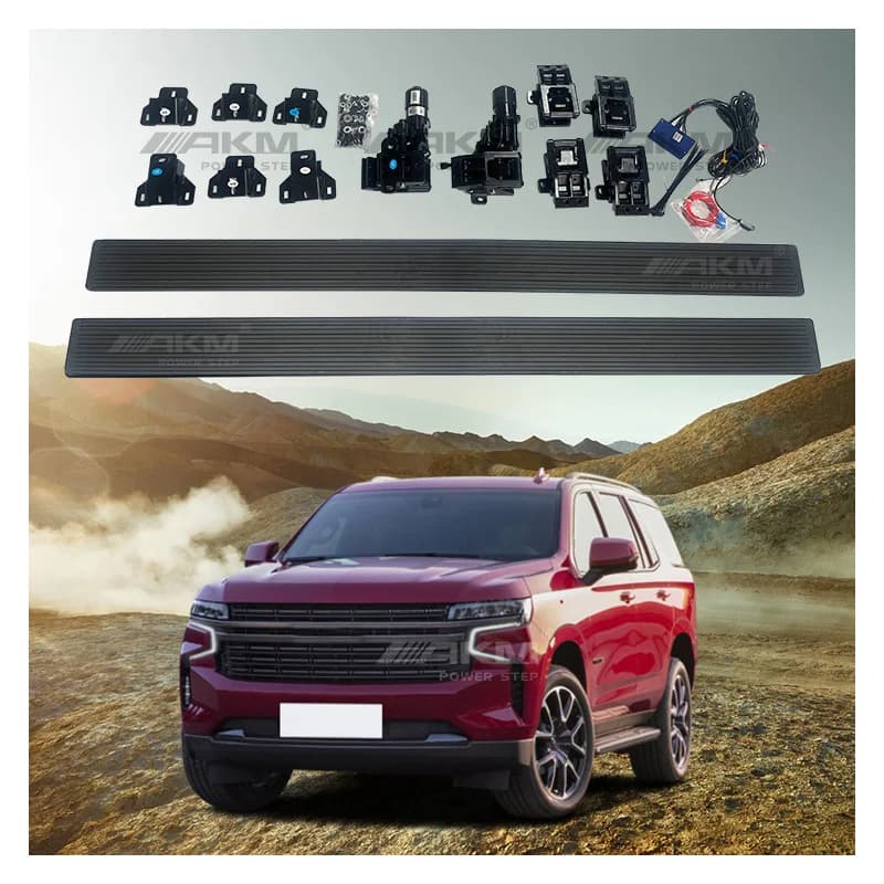Factory Price Exterior Accessories 4x4 Electric Side Step For CHEVY Tahoe 2020+ Running Boards App Support