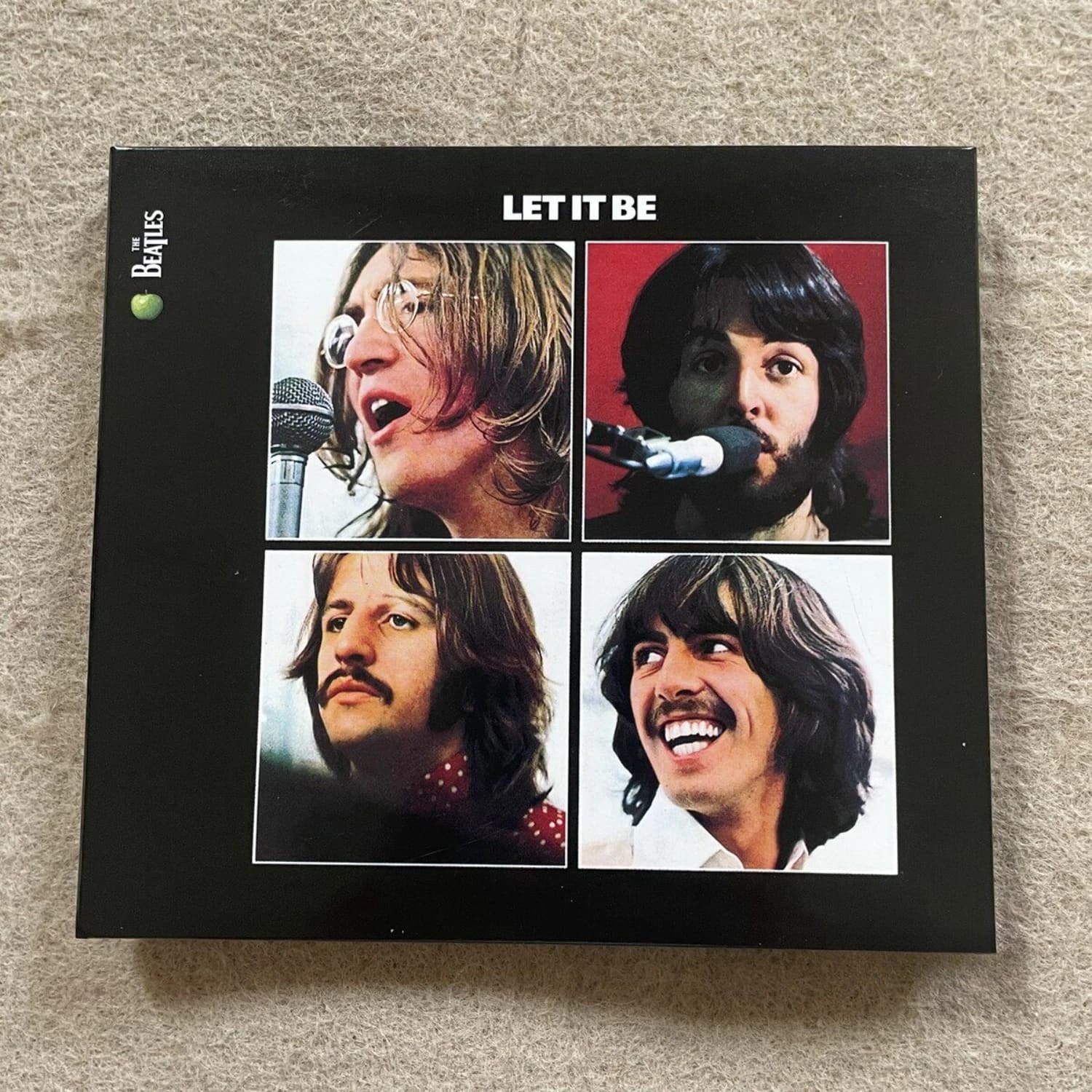 Raro CD Audio Sigillato dei Beatles 'Let It Be', Classico Pop Blues Rock, Suono Digitale Nitido, Oggetto da Collezione per Fan, Decorazione Artistica per la Casa