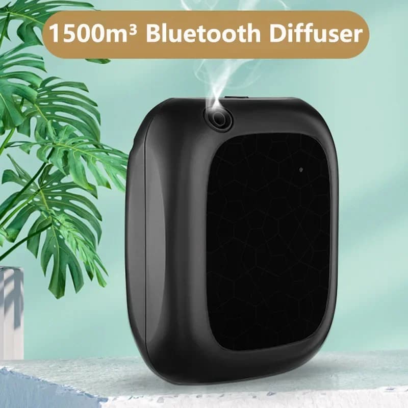 1500m3 Essential Oil Diffuser, Electric Aromatic Oasis for Hotel, Environmental Deodorant with Intelligent Timer, Automatic Home Perfumer