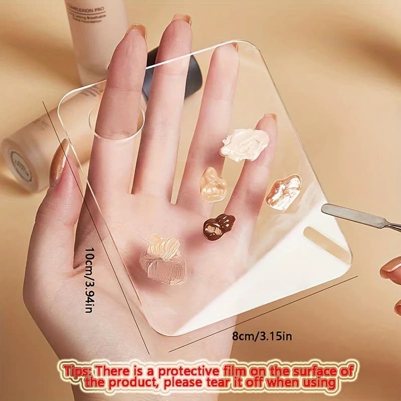 Acrylic Make-up Sweater Kit Stainless Steel Mixing Gel Bottom Shade Stick Tools for Cosmetic manicure for nail art