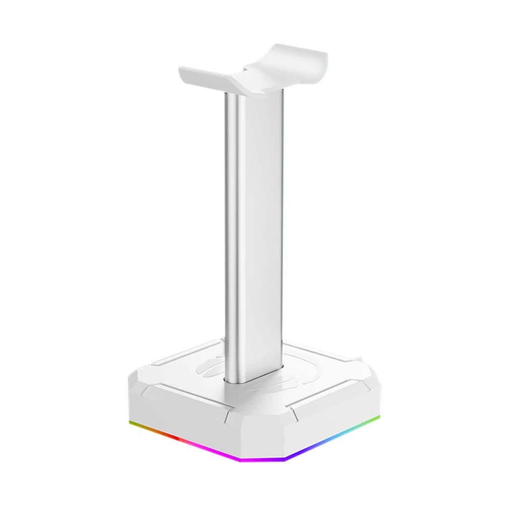 Supporto per cuffie Supporto salvaspazio Organizzatore da tavolo Staffa verticale Gancio Retroilluminazione RGB Supporto per cuffie Supporto per cuffie