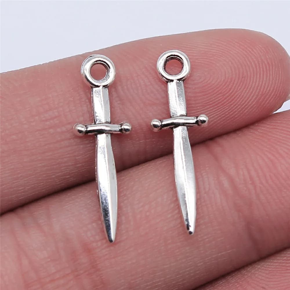Charm Pendant Alloy Medieval Pendant For DIY Bracelet Necklace Jewelry Making Supplies