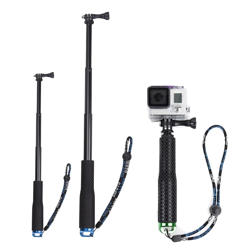 Bastone selfie allungabile per Gopro Vlog portatile Selife Stick Supporto per Gopro 13/12/11/10/9 DJI Action 5 Insta 360 X4 Accessori