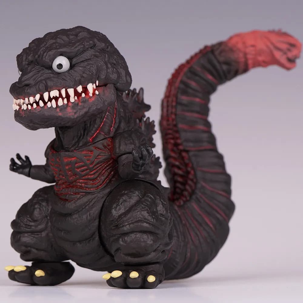 Statuetta Godzilla 2016 Re dei Mostri Q2800, 10cm, Action Figure Anime Fatta a Mano, Decorazione da Scrivania, Ornamento, Regalo