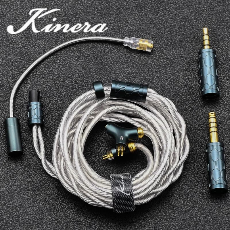 Kinera Gramr Pro 3.5 mm + 4.4 mm cable 0,78 2 pin/MMCX with detachable headphone microphone Esports