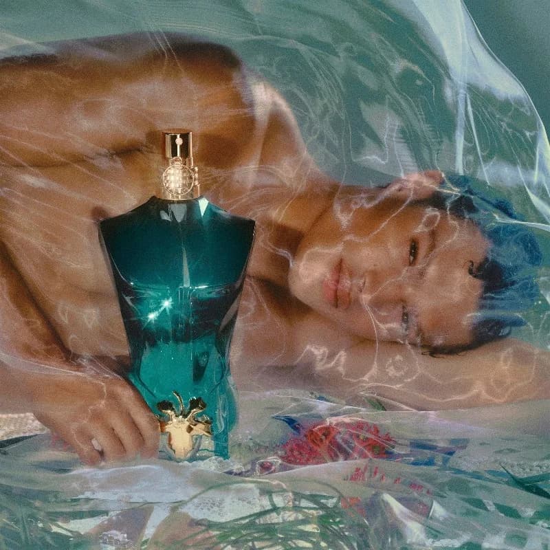 Jean Paul Gaultier Le Beau Eau de Toilette 125 ML Profumi Naturali Premium Lunga Durata Legnoso Aromatico 4.2 Oz Profumo ai Feromoni
