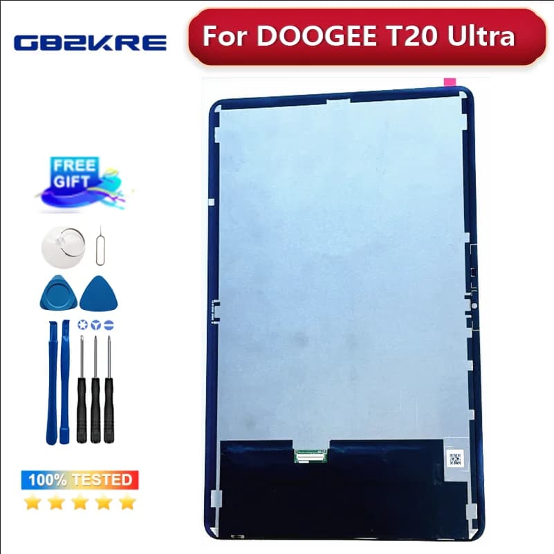 Nuovo originale per schermo LCD DOOGEE T20 Ultra Tablet, riparazione e sostituzione dello schermo del pannello digitalizzatore
