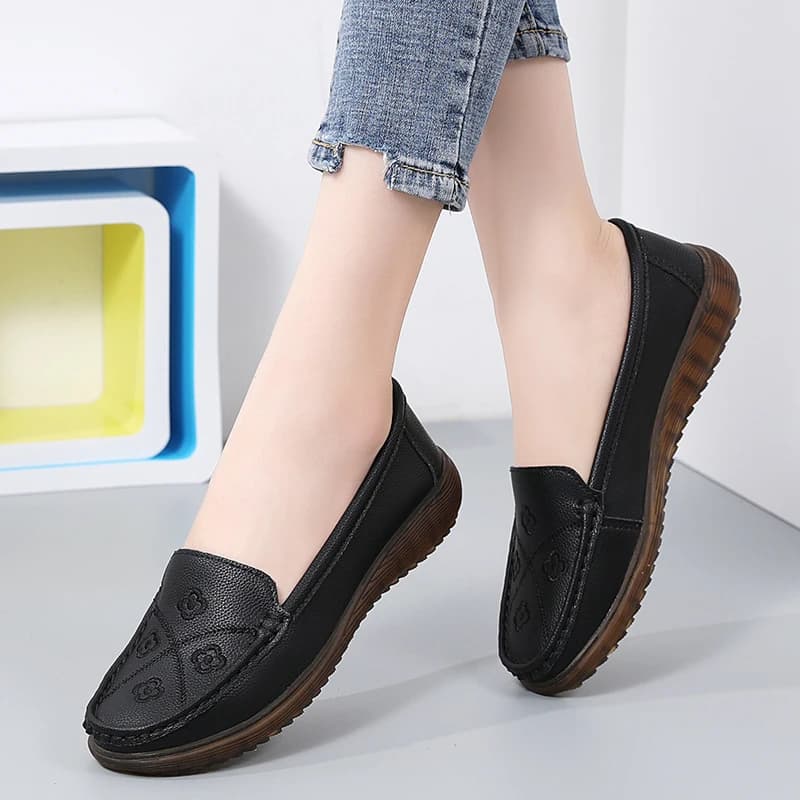 Women's sneakers Casual sports shoes Mocassini Breathable PU Lining Massage Solothurn Reading for everyday use and leisure
