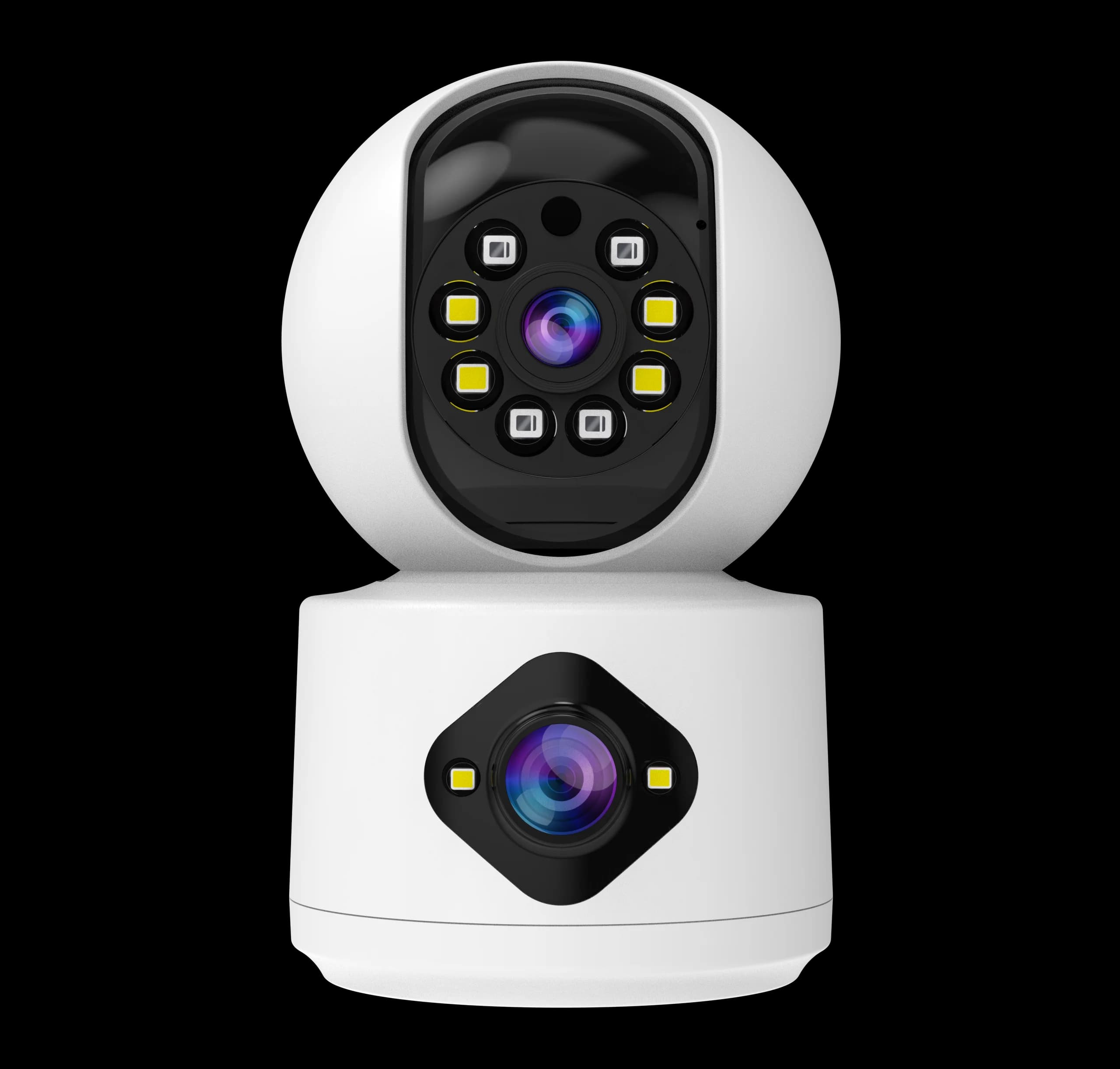 Telecamera dome IP PTZ a colori con doppia lente da 6 MP Vstarcam C992DR AI Rilevamento umanoide O-Kam APP CCTV Interfono Baby Monitor