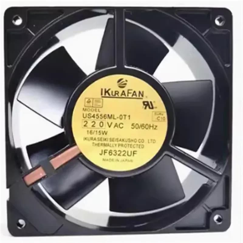 For LKURAFAN US4556ML-0T1 12038 220V 12cm/cm, all metal high temperature fan