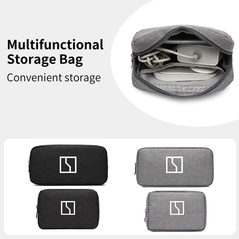 New Car Three-tier Digital Storage Bag Charger Storage Pouch For Zeekr X 001 009 2022 2023 2024 Al Interior Accessories