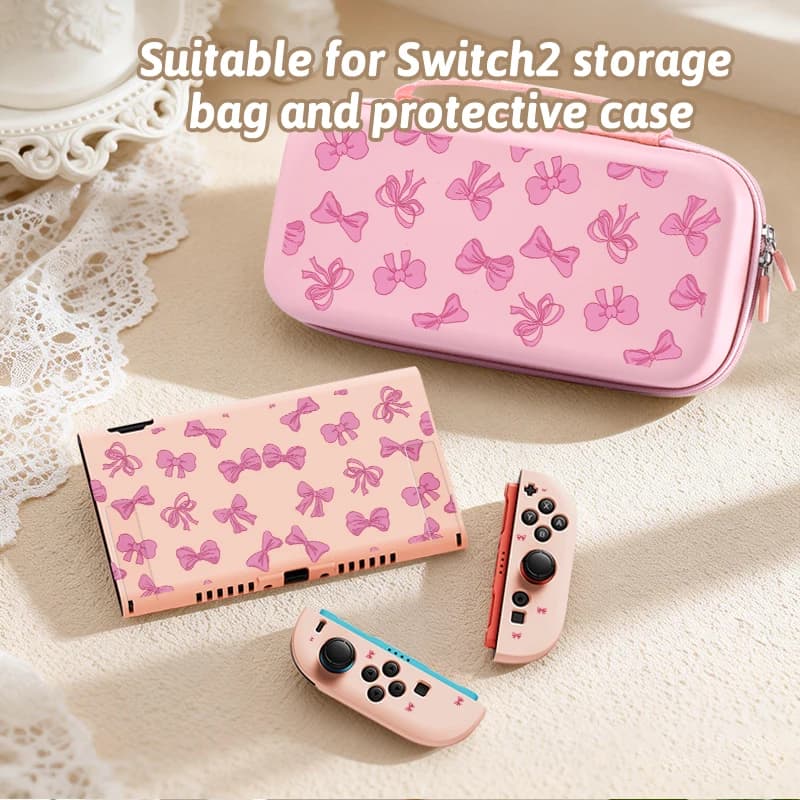 Custodia protettiva per Switch 2 con custodia portatile, staccabile, resistente ai graffi e alle cadute, accessorio per console di gioco