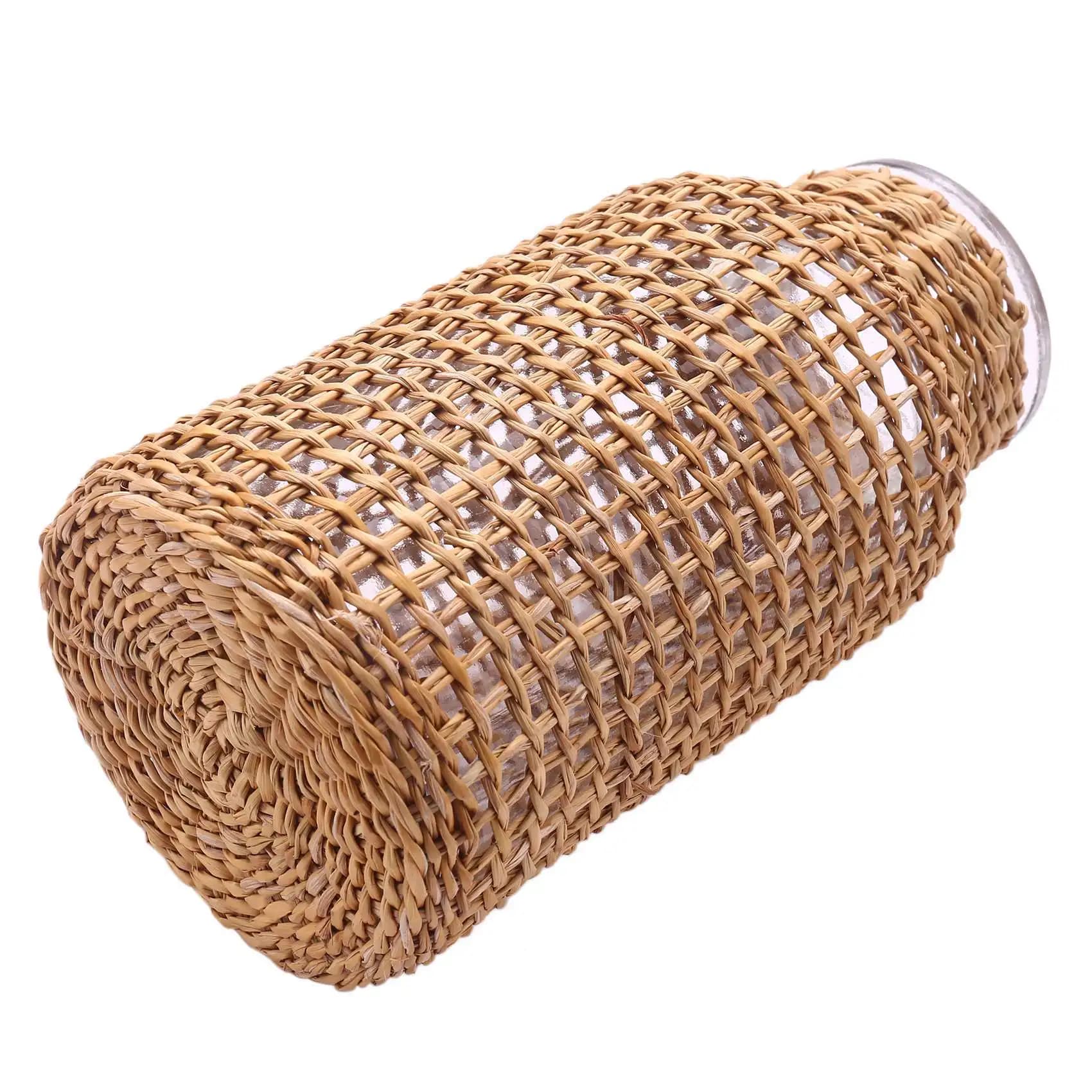 2X Vaso per Fiori in Vetro Stile Giapponese, Cesto Creativo Nordico per Piante -S-ABQU