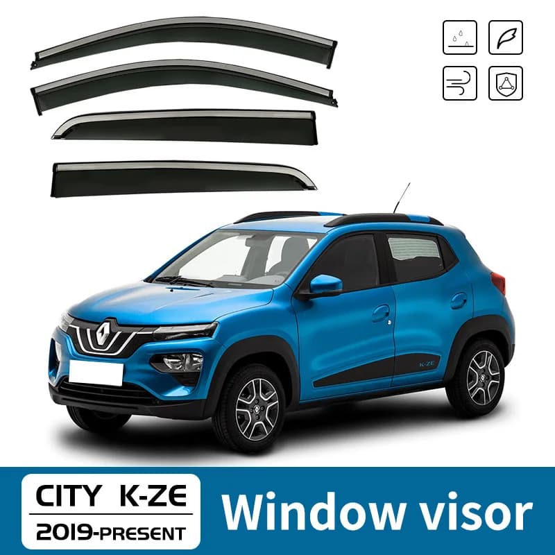 Per RENAULT E-Tech City K-ZE 2015 Finestra di Automobile Visiera Tenda Shelter Parabrezza Finestrino Laterale Pioggia Parasole Accessori Auto