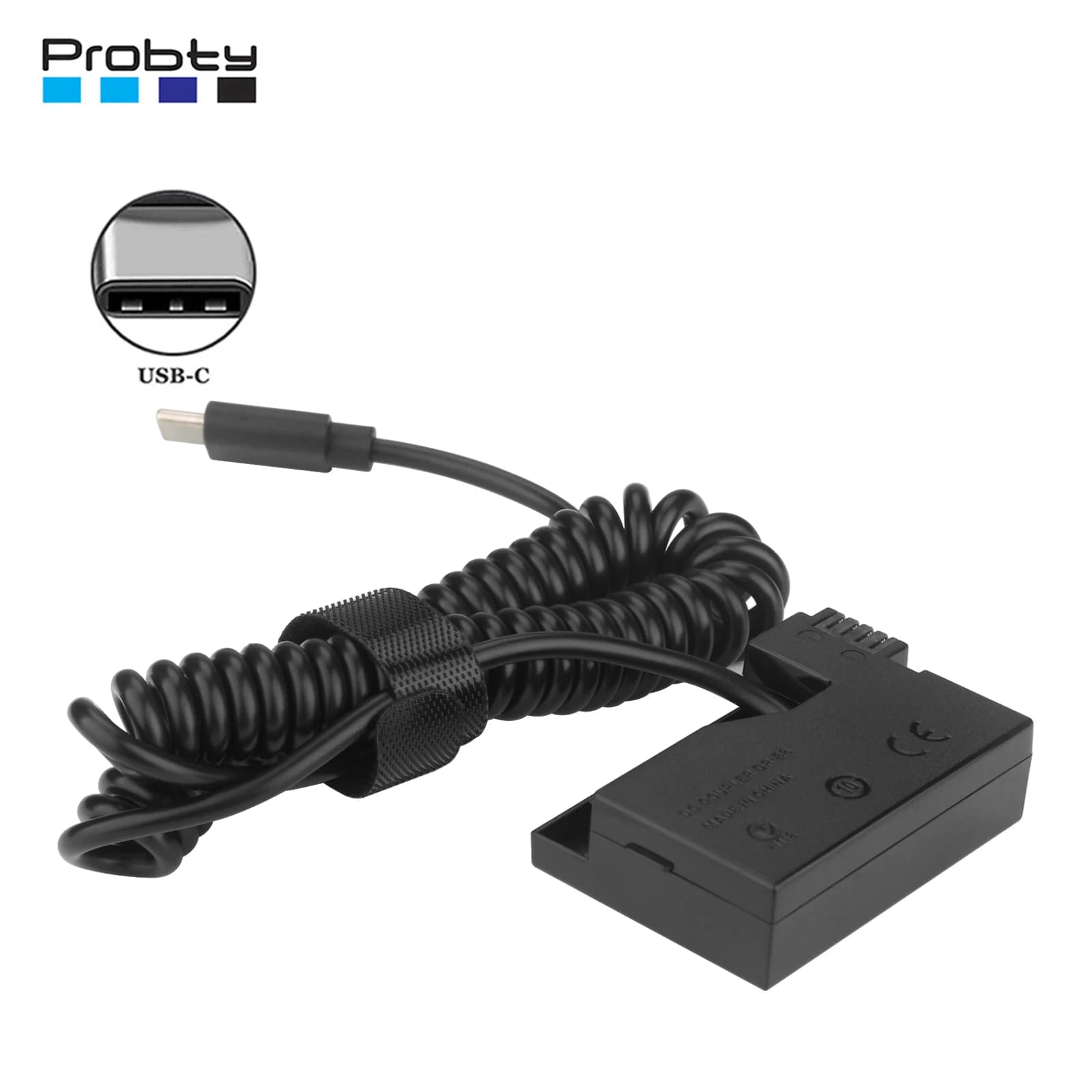 DR-E8 LP-E8 LPE8 with USB-C Power Bank cable replacement for Canon EOS 550D 650D cameras
