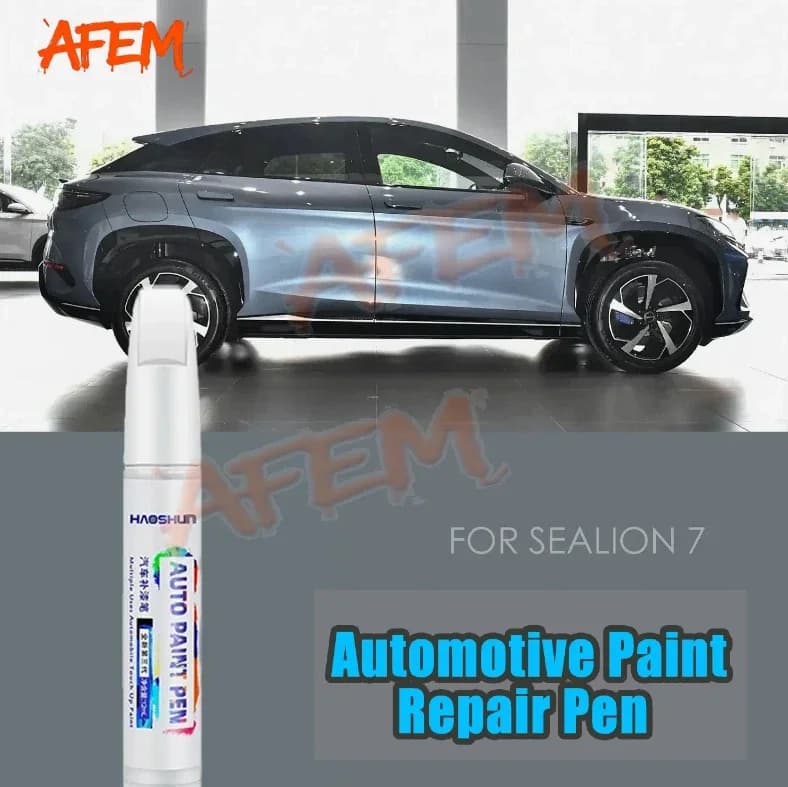 Touch Painting Pen for BYD Sealion 7, Auto Graffi Repair Pen, Oxydiana Black, AAP Grey Atlantis HB5