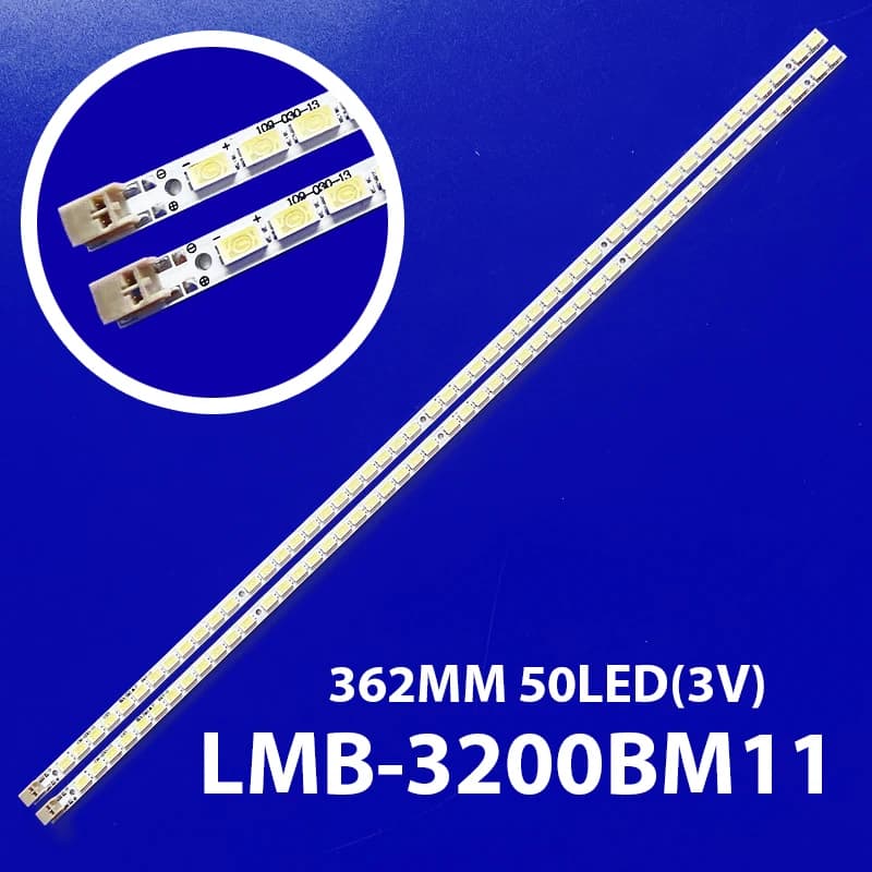 2 pz striscia di Retroilluminazione A LED Per Samsung UE32C5000 UN32C4000 UE32C4000 LJ64-02409B LMB-3200BM11 2010SVS32 50 T320HAE1-DB LTF320AP10