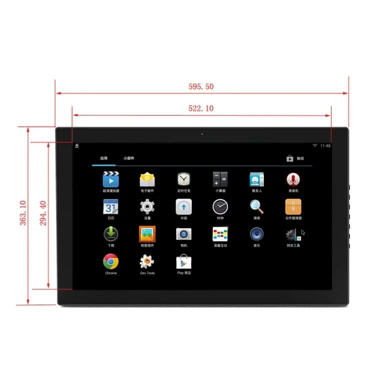 Nuova Cornice Digitale da Parete 2026 RK3288 RK3399 da 24 Pollici HD Android con Wi-Fi e Ampio Display
