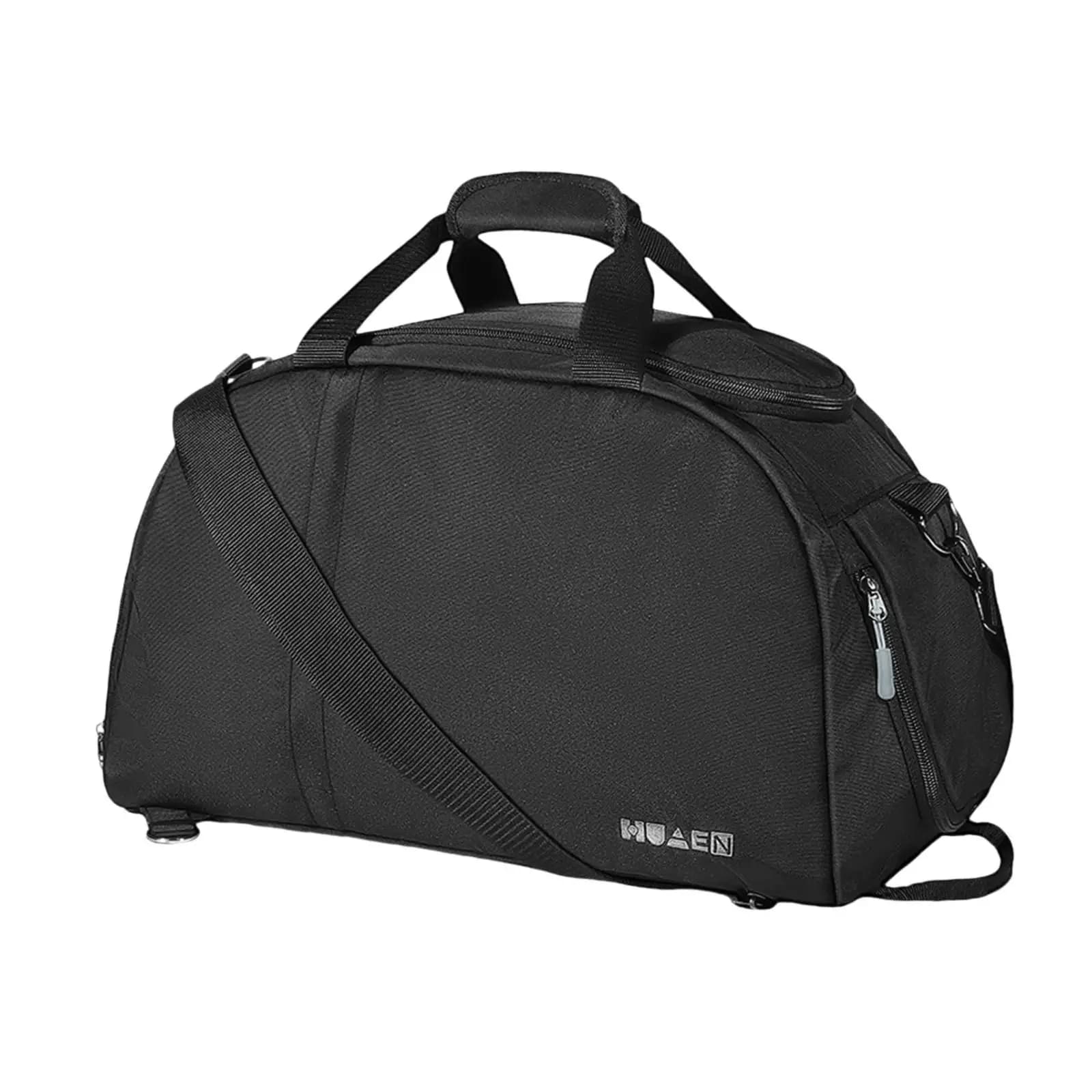 Gym Bag for Men with Shoe Compartment Shoulder Bag Carry on Yoga Bag Luggage Bag Portable Black Golf Backpack Golf Clothing Bag