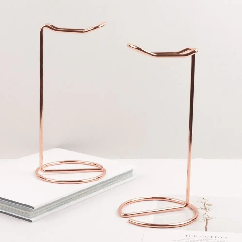Accessories Display Luxury Headphone Stand Universal Portable Headset Holder Stylish Modern Desktop Headphone Rack Game Halls