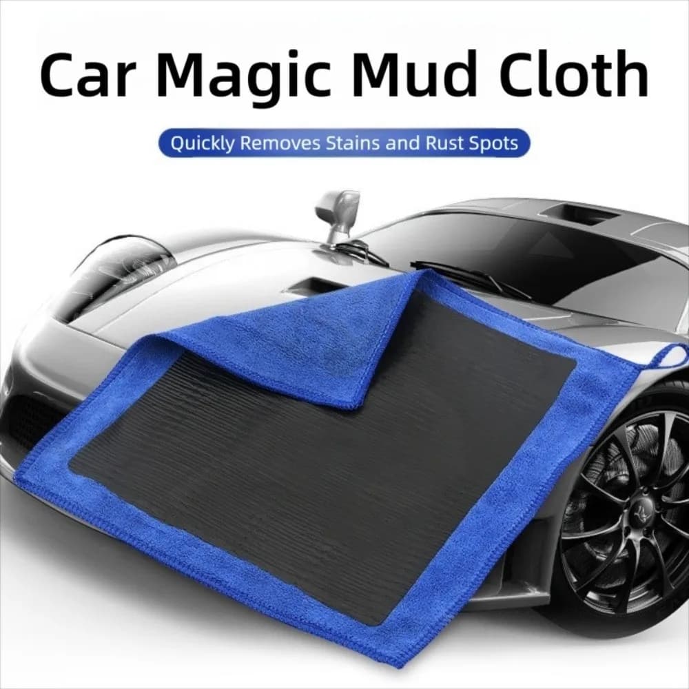 Cleaning Rag 20/30cm Car Cleaning Towel Blue Clay Bar Scratch-Free Magic Clay Cloth Absorbent Car Wash Mud Cloth Car Wash