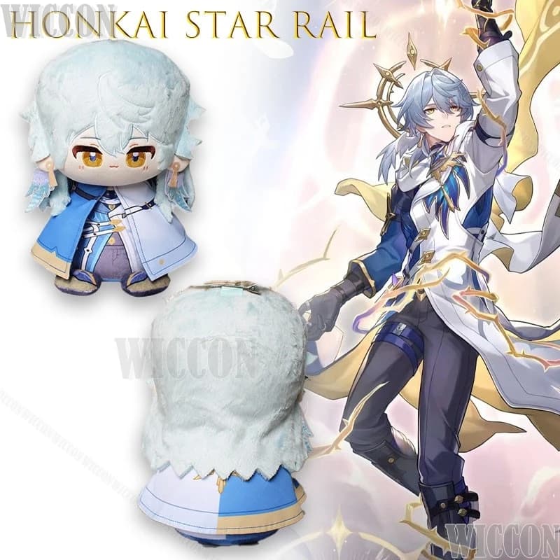 Honkai Star Rail Sunday Peluche Gioco autentico Replica Anime Outfit Vacanza Edizione speciale Abito da festa di Natale quotidiano blu
