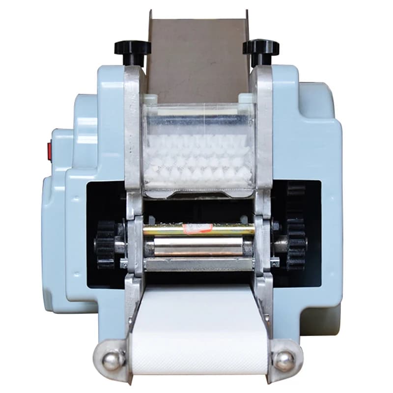 Macchina Elettrica Commerciale per Sfoglie di Ravioli e Wonton, 110V/220V, Rotonda e Quadrata, con Funzione di Pressa e Affettatrice per Pasta