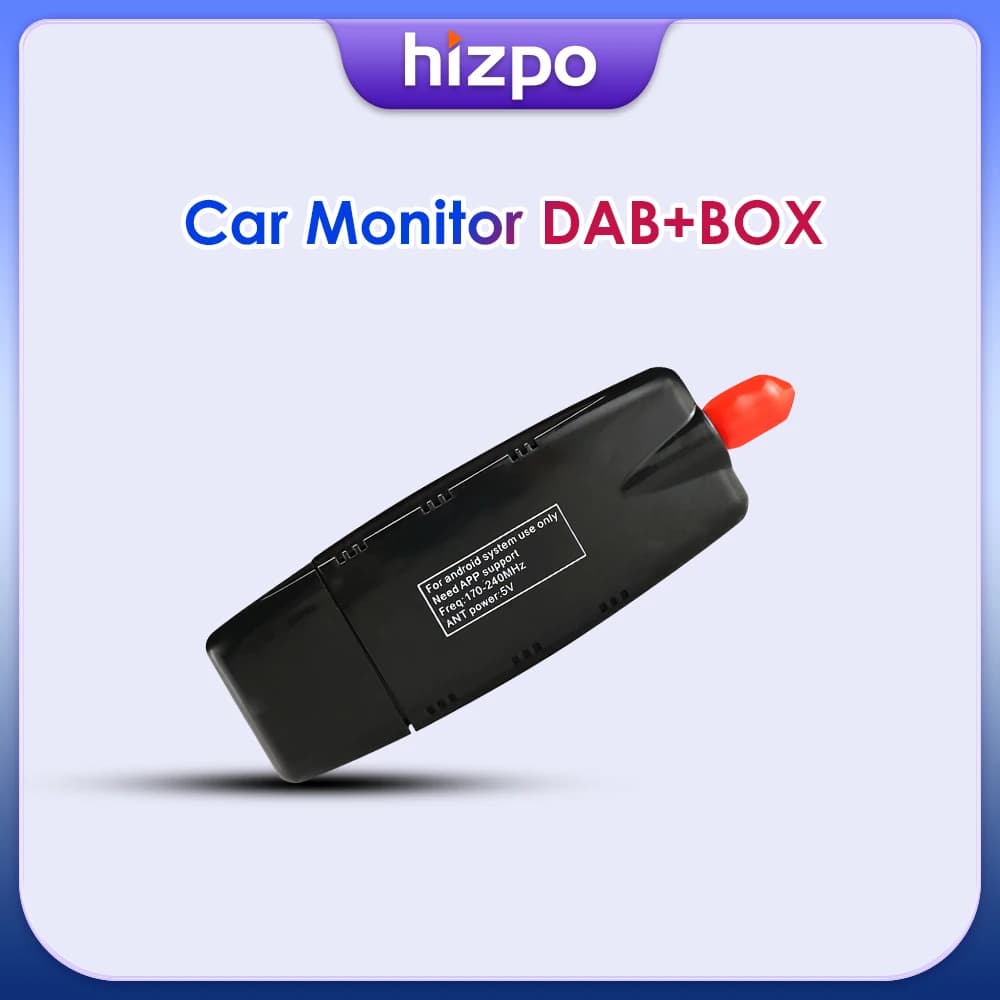 Suitable only for our brand car monitor Hizpo Adapter DAB+ BOX Multimedia USB Dab Car Readers who Support DAB+