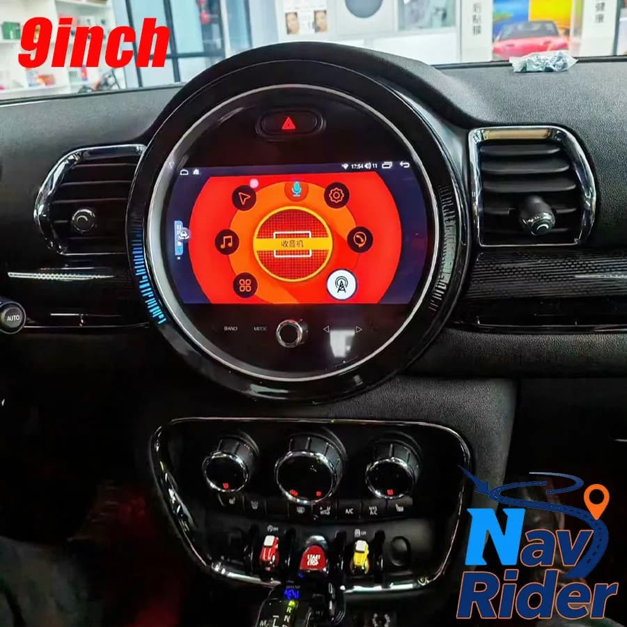9 pollici Android Auto Per BMW Mini F54 2017 Autoradio Stereo Multimedia Video Player Navigazione Senza Fili Carplay Bluetooth 4G WiFi