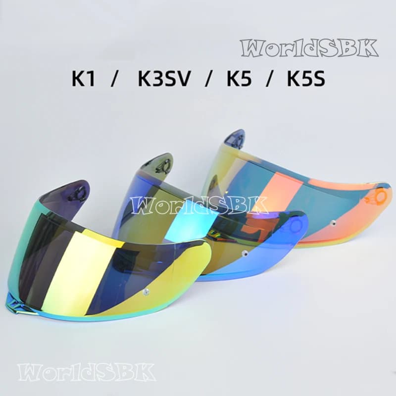 Visiera per Casco integrale per AGV K5 K3SV K1 visiere per Casco Moto Casco K1 visiera Capacete K3SV Visera K5 lente parabrezza