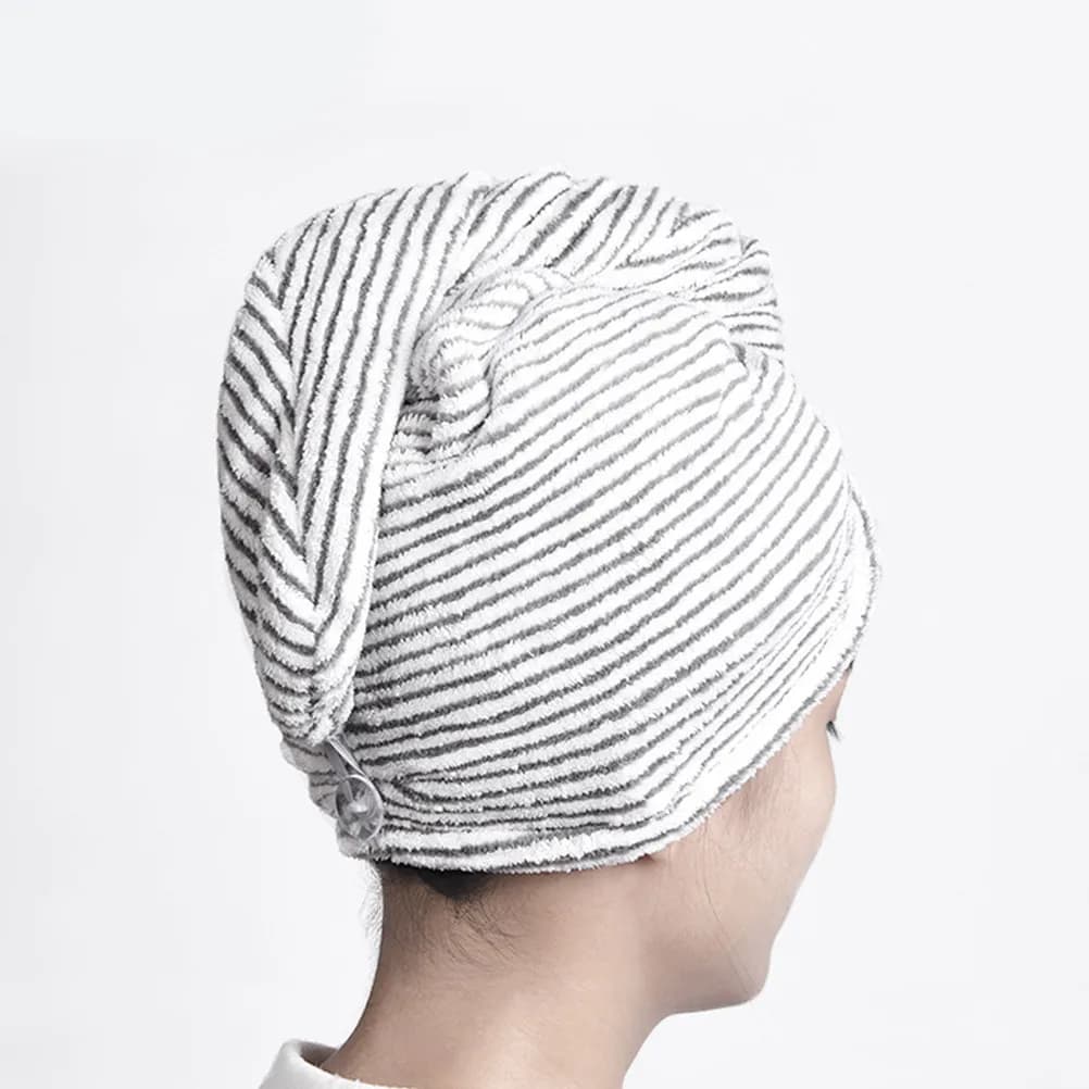 Asciugamano per Capelli ad Asciugatura Rapida in Fibra Superfine, Leggero e Portatile, per Doccia e Bagno