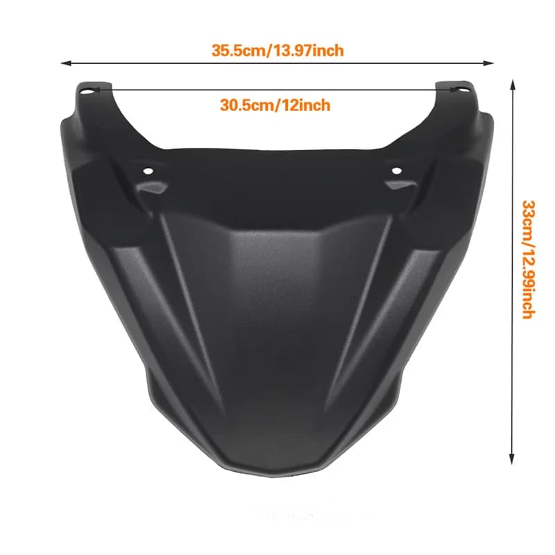 Coperture per frecce a becco anteriore e estensore ruota per Yamaha FJ-09 MT-09 Tracer 2015-2018, Tracer 900 GT 2017-2020