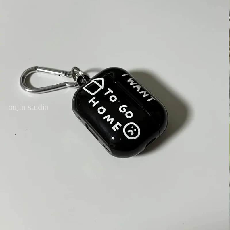 Custodia per auricolari alla moda in stile inglese per Airpods 4a 3a generazione Pro 3, cover antiurto per Airpod 2 3 1, accessorio protettivo, guscio protettivo, custodie