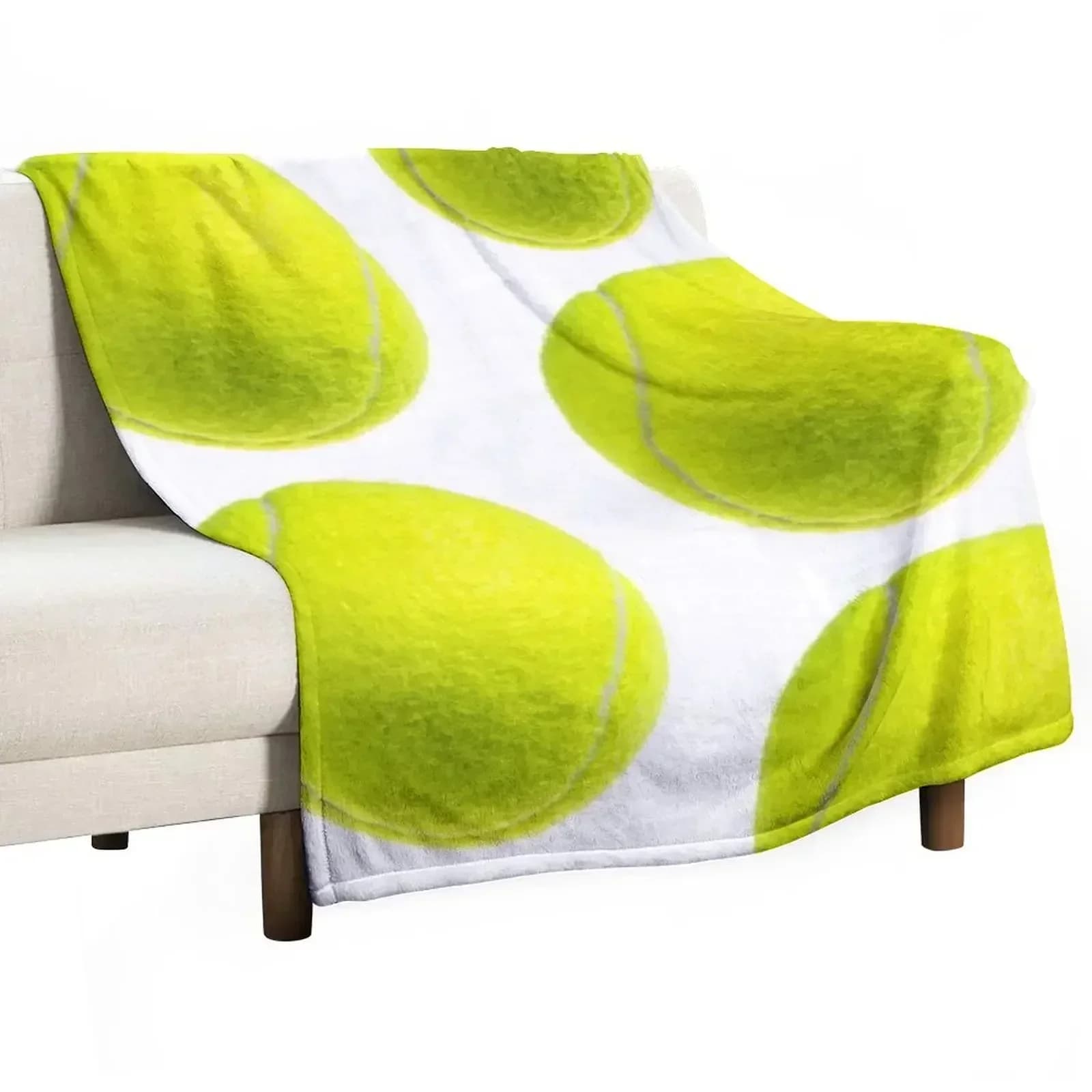 Just tennis ball Throw Blanket Soft Beds blankets ands For Decorative Sofa decorative Warm Luxury St Blankets