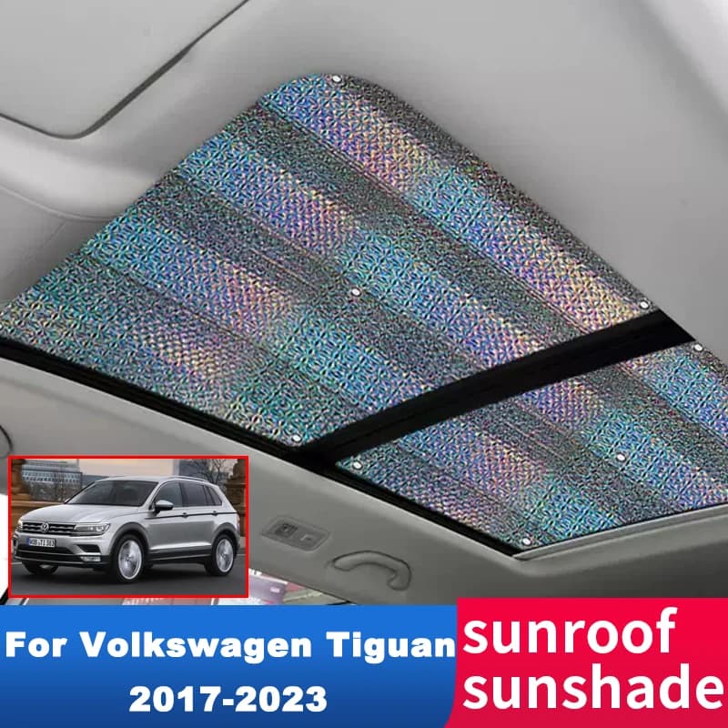 Tetto Apribile Parasole Per Volkswagen VW Tiguan MK2 2017-2023 2022 2021 2020 Auto Tetto Protezione Solare Copertura di Isolamento termico Auto Parabrezza