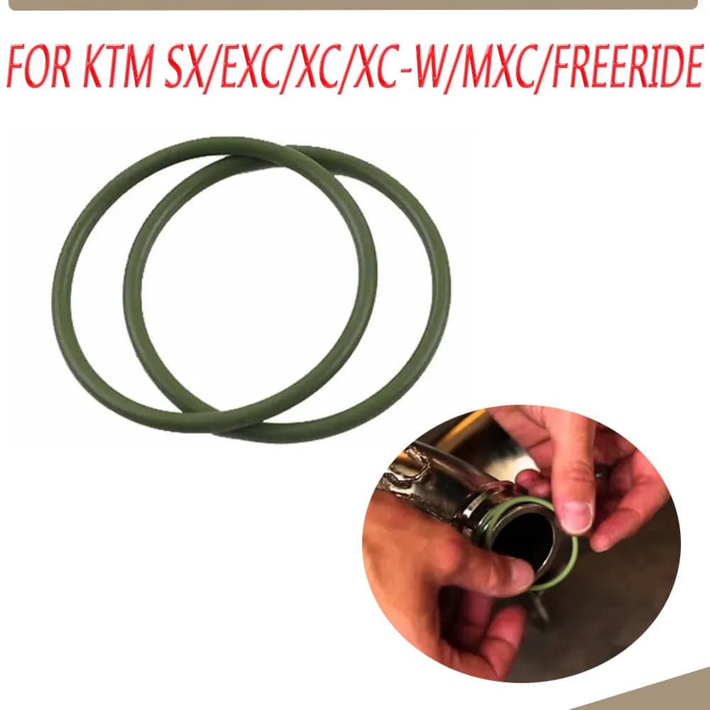 Moto Collettore Di Scarico Guarnizione Guarnizione O-Ring Per KTM SX EXC XC XCW MXC Freeride Husqvarna TE TC 250 300 Husaberg TE GasGas EC